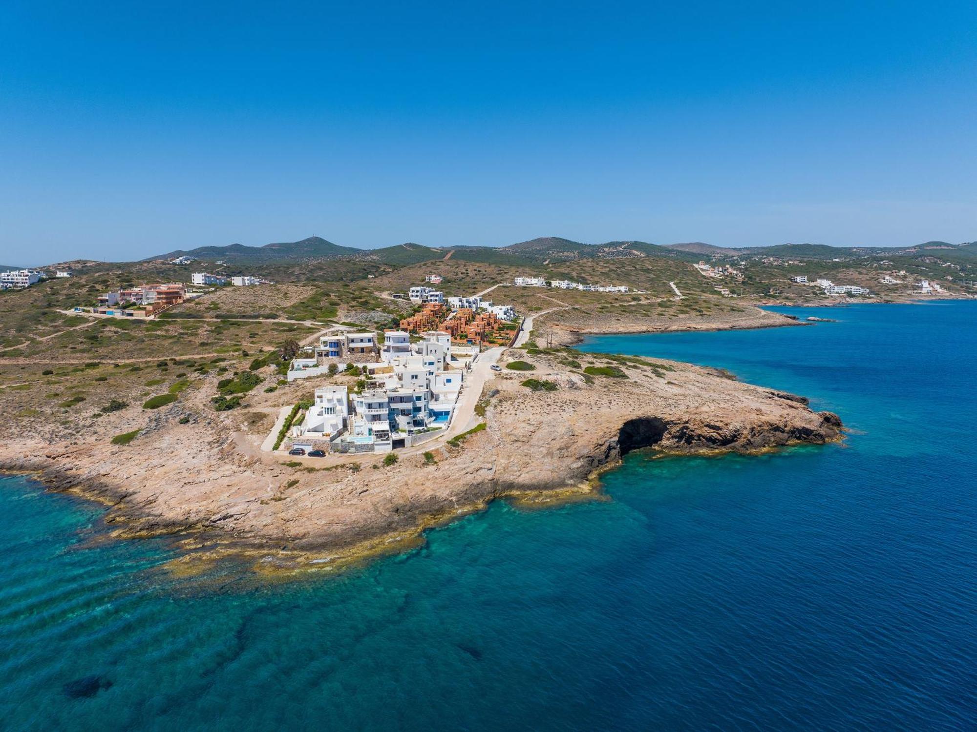 En Plo Villa Sounio Суніон Екстер'єр фото